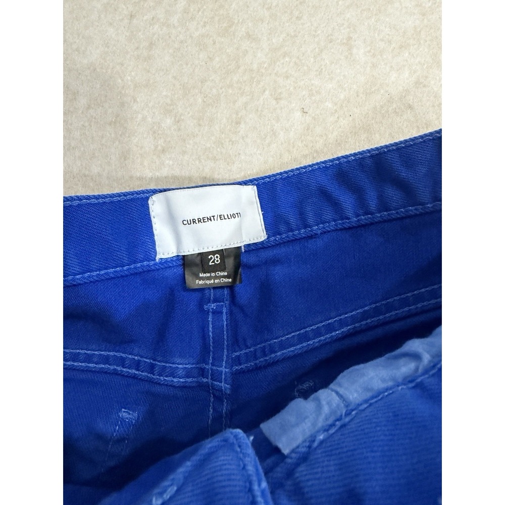 Current/Elliott‎ The Boyfriend Shorts size 28  98% Cotton - Picture 4 of 11